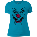 T-Shirts Turquoise / X-Small Clown Face Women's Premium T-Shirt