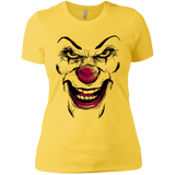 T-Shirts Vibrant Yellow / X-Small Clown Face Women's Premium T-Shirt