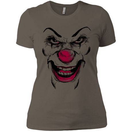 T-Shirts Warm Grey / X-Small Clown Face Women's Premium T-Shirt