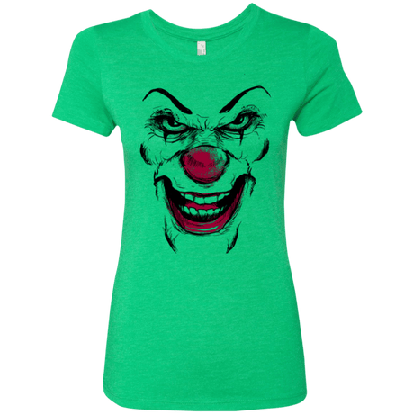 T-Shirts Envy / Small Clown Face Women's Triblend T-Shirt