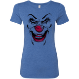 T-Shirts Vintage Royal / Small Clown Face Women's Triblend T-Shirt