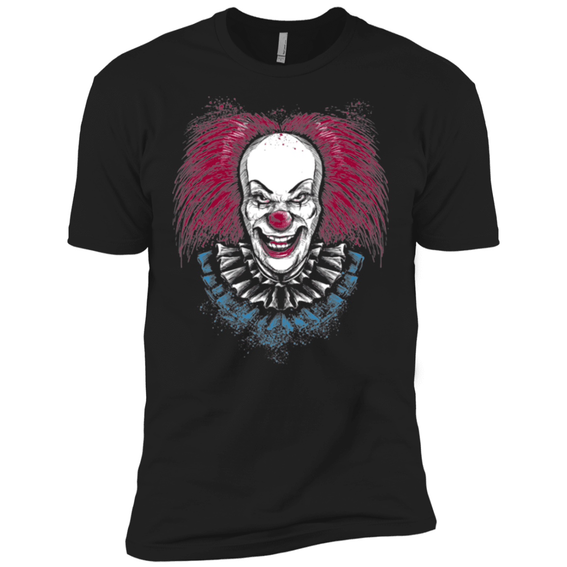 T-Shirts Black / X-Small Clown Horror Men's Premium T-Shirt