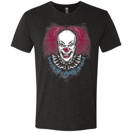 T-Shirts Vintage Black / Small Clown Horror Men's Triblend T-Shirt