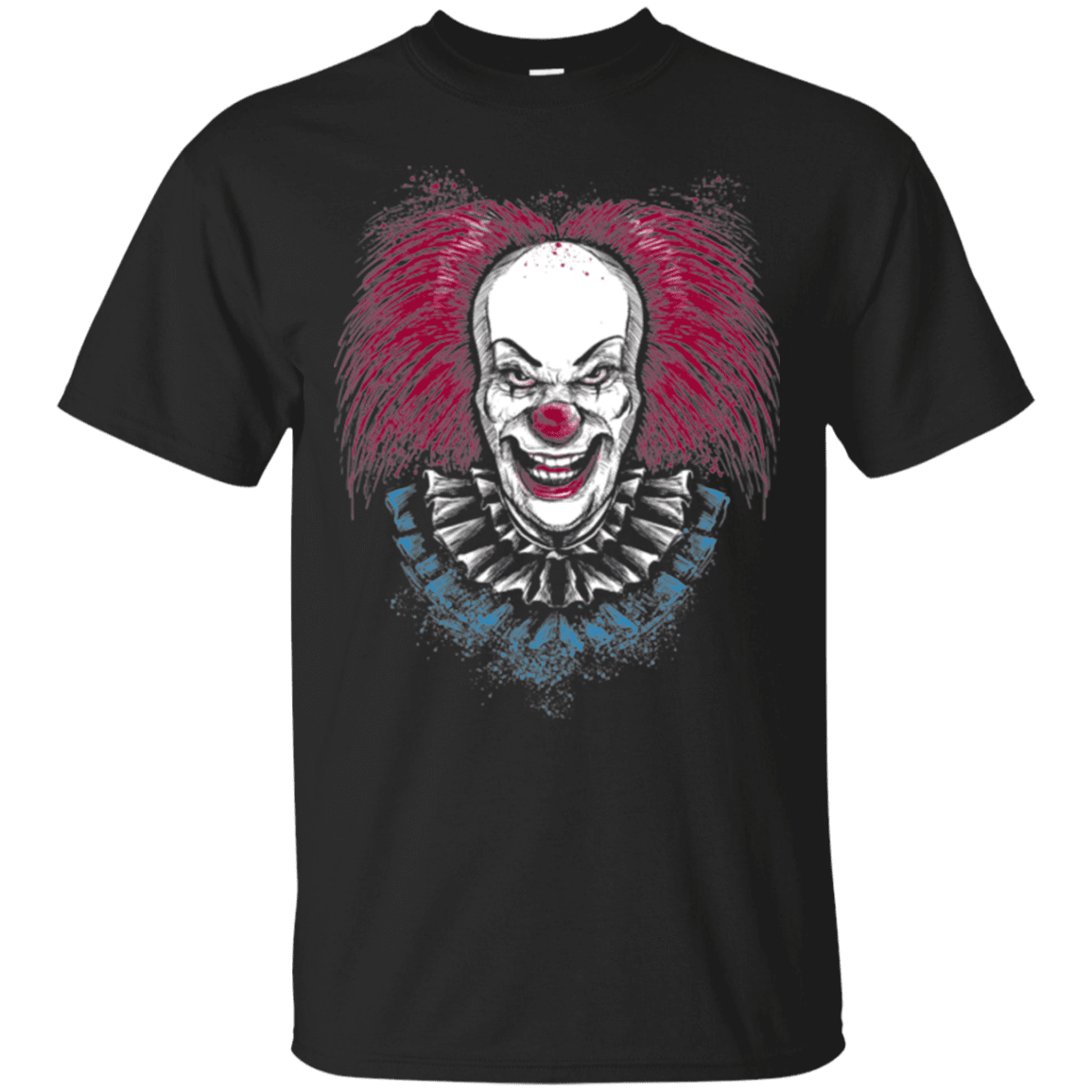 T-Shirts Black / Small Clown Horror T-Shirt