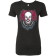 T-Shirts Vintage Black / Small Clown Horror Women's Triblend T-Shirt