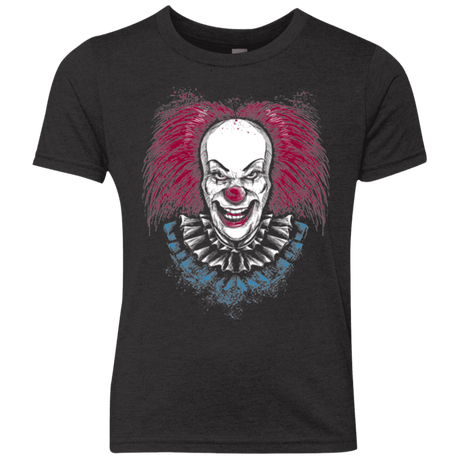 T-Shirts Vintage Black / YXS Clown Horror Youth Triblend T-Shirt