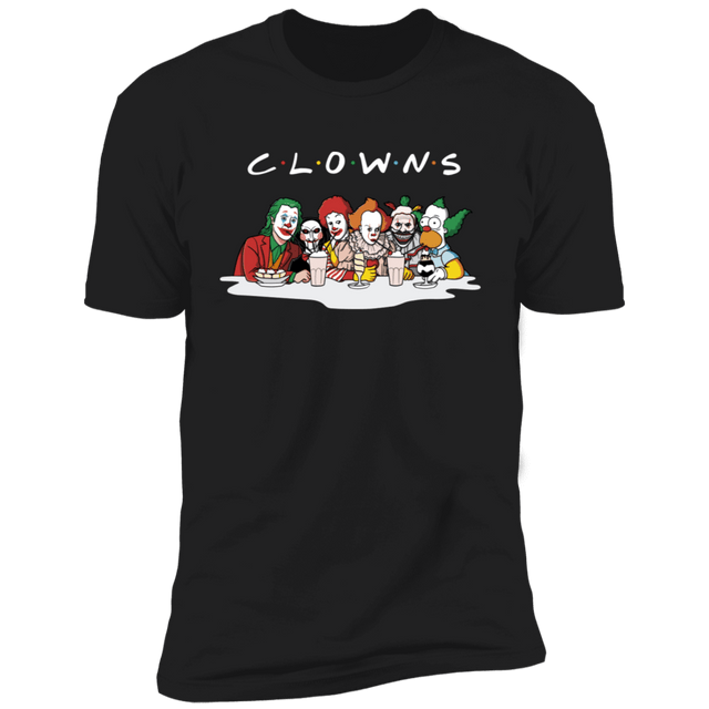 T-Shirts Black / X-Small CLOWNS Men's Premium T-Shirt