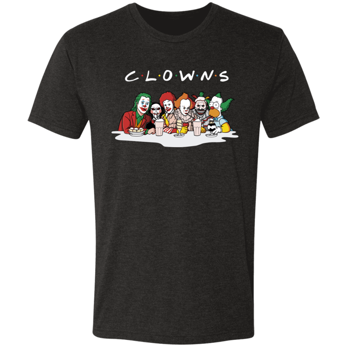 T-Shirts Vintage Black / S CLOWNS Men's Triblend T-Shirt