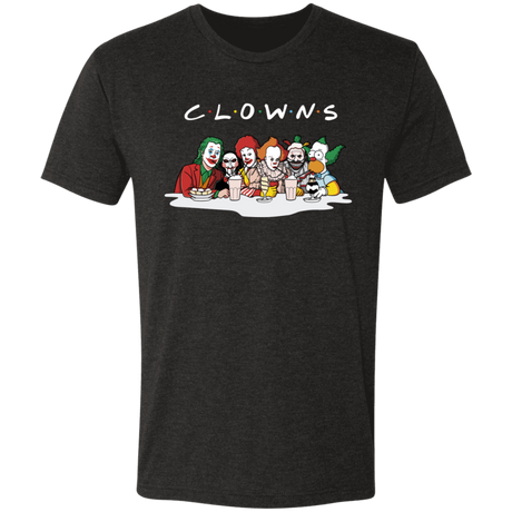 T-Shirts Vintage Black / S CLOWNS Men's Triblend T-Shirt