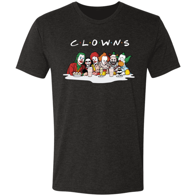 T-Shirts Vintage Black / S CLOWNS Men's Triblend T-Shirt