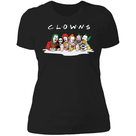 T-Shirts Black / X-Small CLOWNS Women's Premium T-Shirt