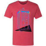 T-Shirts Vintage Red / S CMY Box Men's Triblend T-Shirt