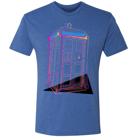 T-Shirts Vintage Royal / S CMY Box Men's Triblend T-Shirt