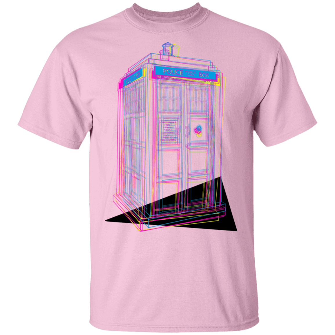 T-Shirts Light Pink / S CMY Box T-Shirt