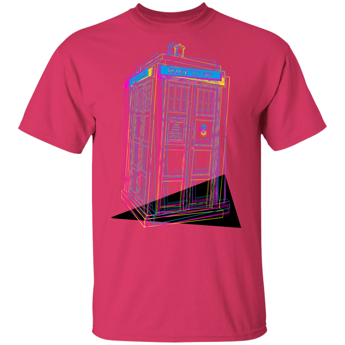 T-Shirts Heliconia / YXS CMY Box Youth T-Shirt