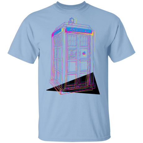 T-Shirts Light Blue / YXS CMY Box Youth T-Shirt