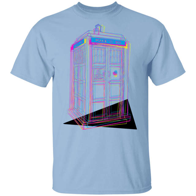 T-Shirts Light Blue / YXS CMY Box Youth T-Shirt