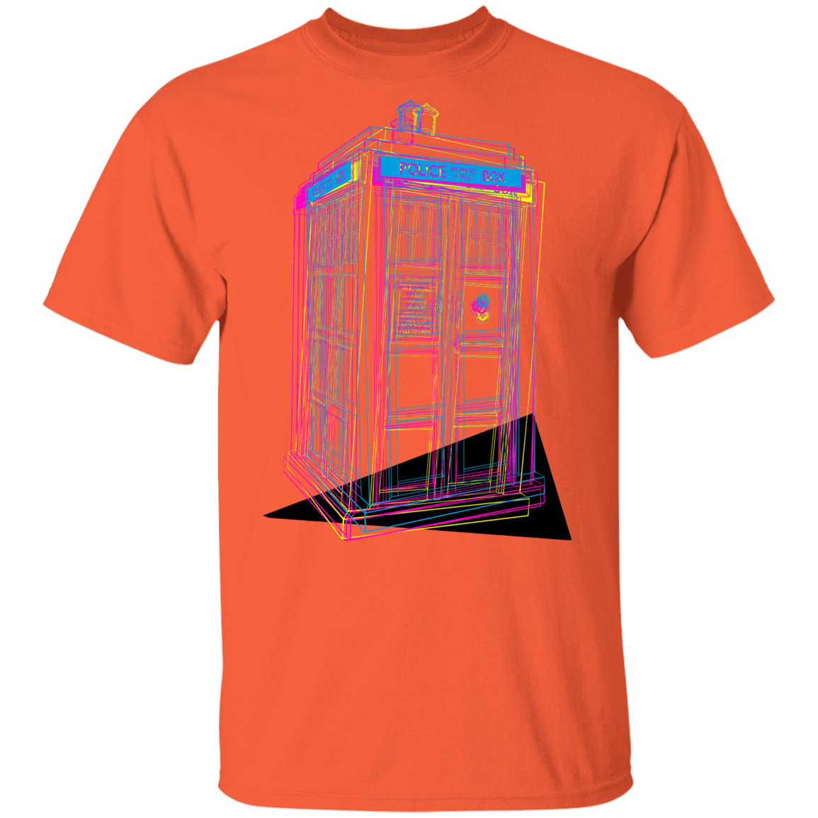 T-Shirts Orange / YXS CMY Box Youth T-Shirt