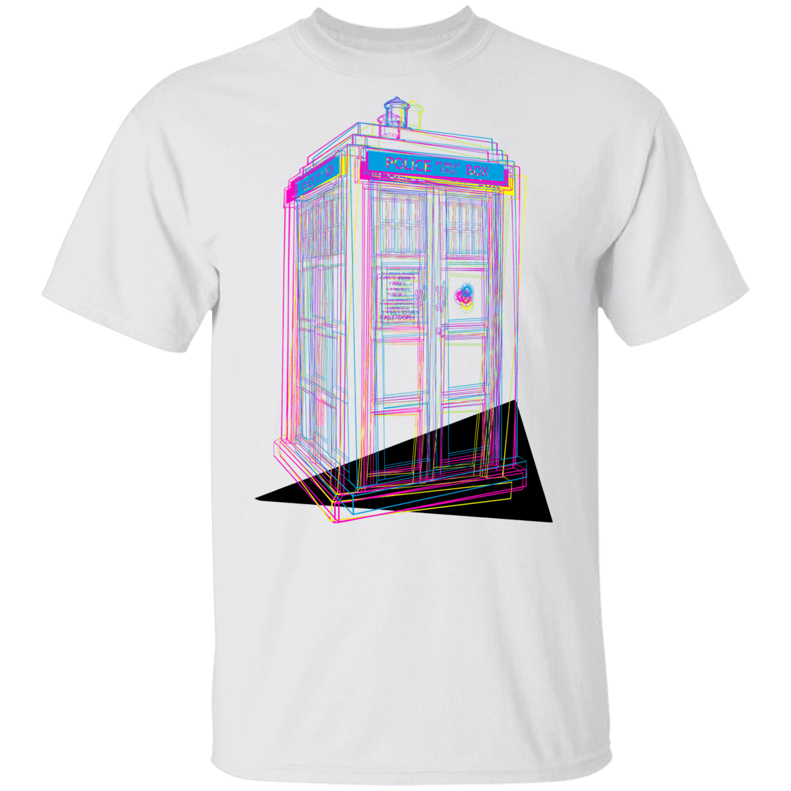 T-Shirts White / YXS CMY Box Youth T-Shirt