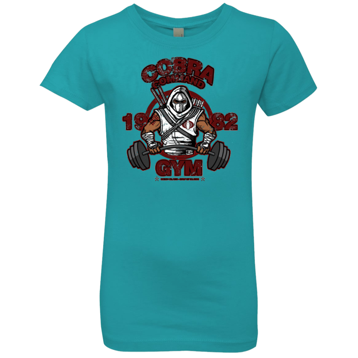 T-Shirts Tahiti Blue / YXS Cobra Command Gym Girls Premium T-Shirt