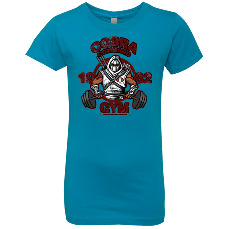 T-Shirts Turquoise / YXS Cobra Command Gym Girls Premium T-Shirt