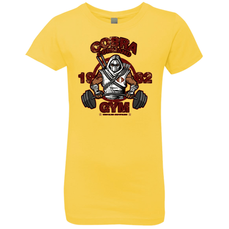 T-Shirts Vibrant Yellow / YXS Cobra Command Gym Girls Premium T-Shirt