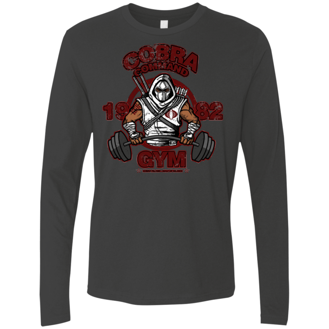 T-Shirts Heavy Metal / Small Cobra Command Gym Men's Premium Long Sleeve
