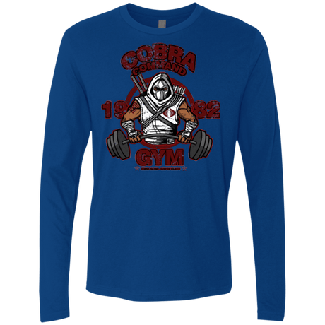 T-Shirts Royal / Small Cobra Command Gym Men's Premium Long Sleeve