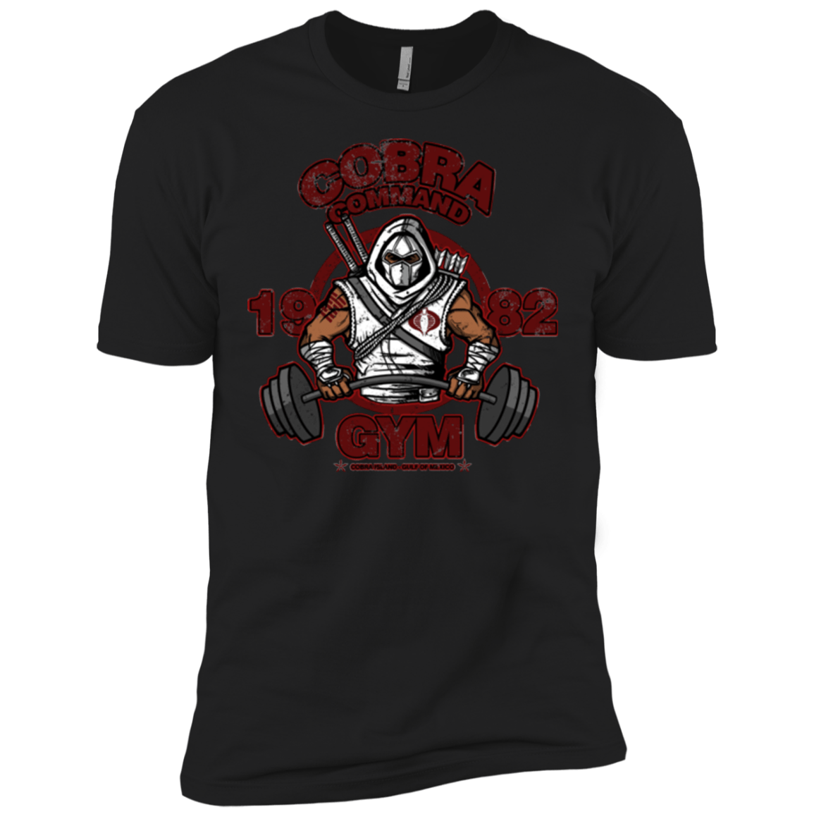 T-Shirts Black / X-Small Cobra Command Gym Men's Premium T-Shirt