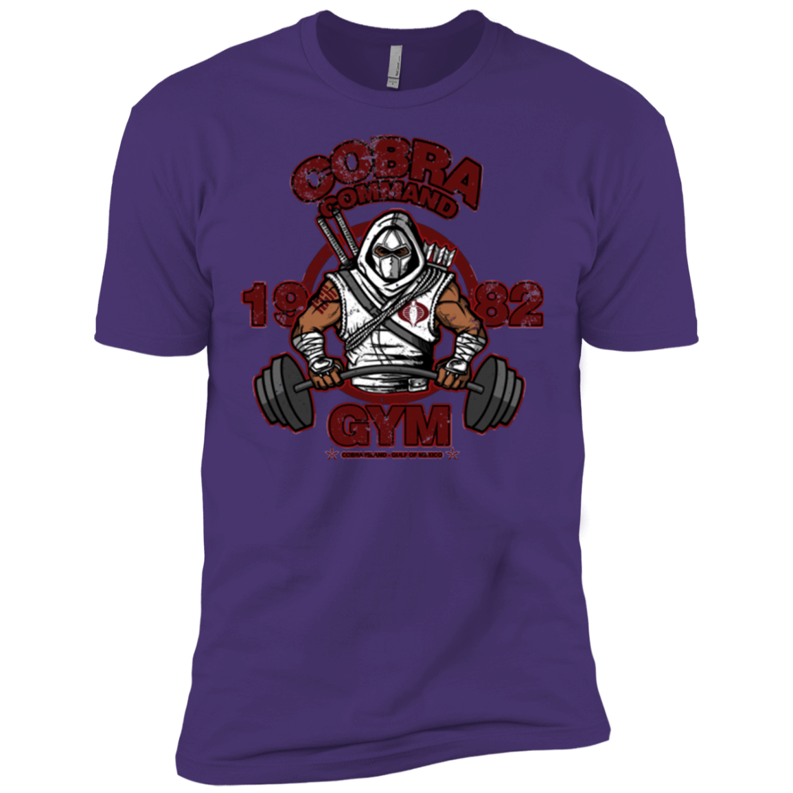 T-Shirts Purple / X-Small Cobra Command Gym Men's Premium T-Shirt