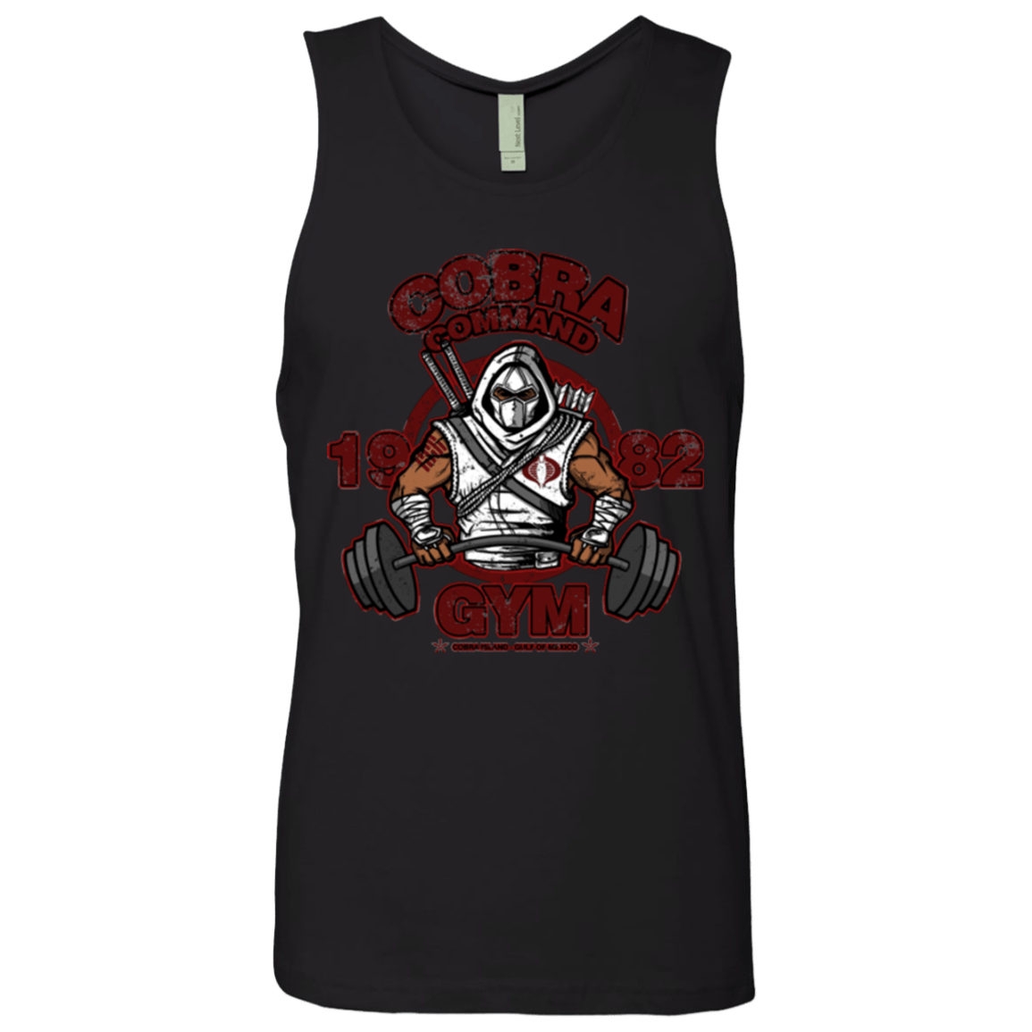 T-Shirts Black / Small Cobra Command Gym Men's Premium Tank Top