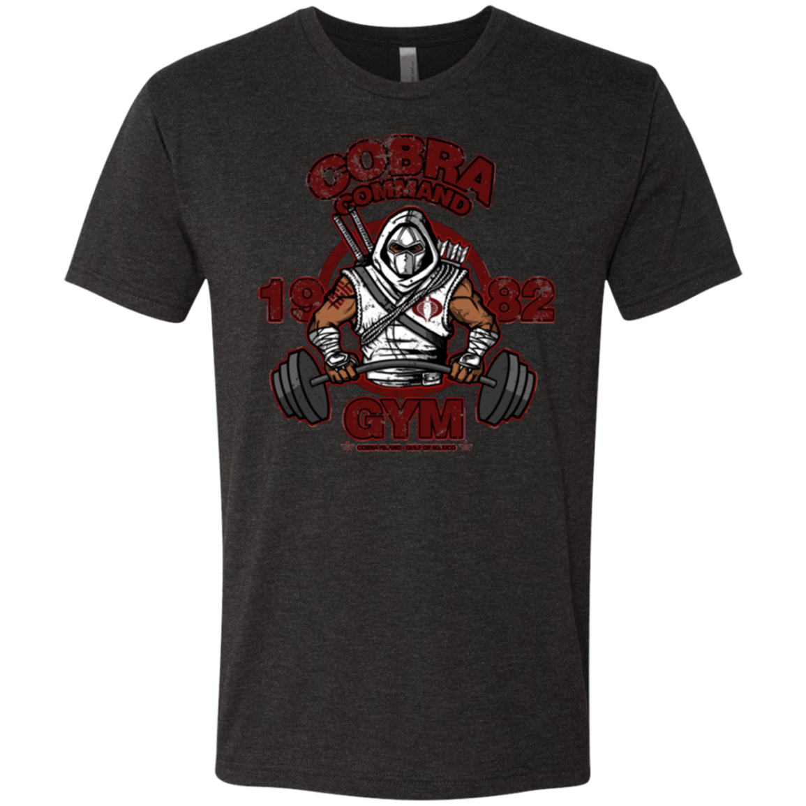 T-Shirts Vintage Black / Small Cobra Command Gym Men's Triblend T-Shirt