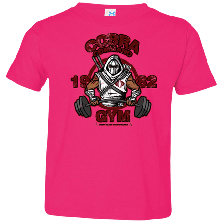 T-Shirts Hot Pink / 2T Cobra Command Gym Toddler Premium T-Shirt