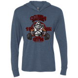 T-Shirts Indigo / X-Small Cobra Command Gym Triblend Long Sleeve Hoodie Tee