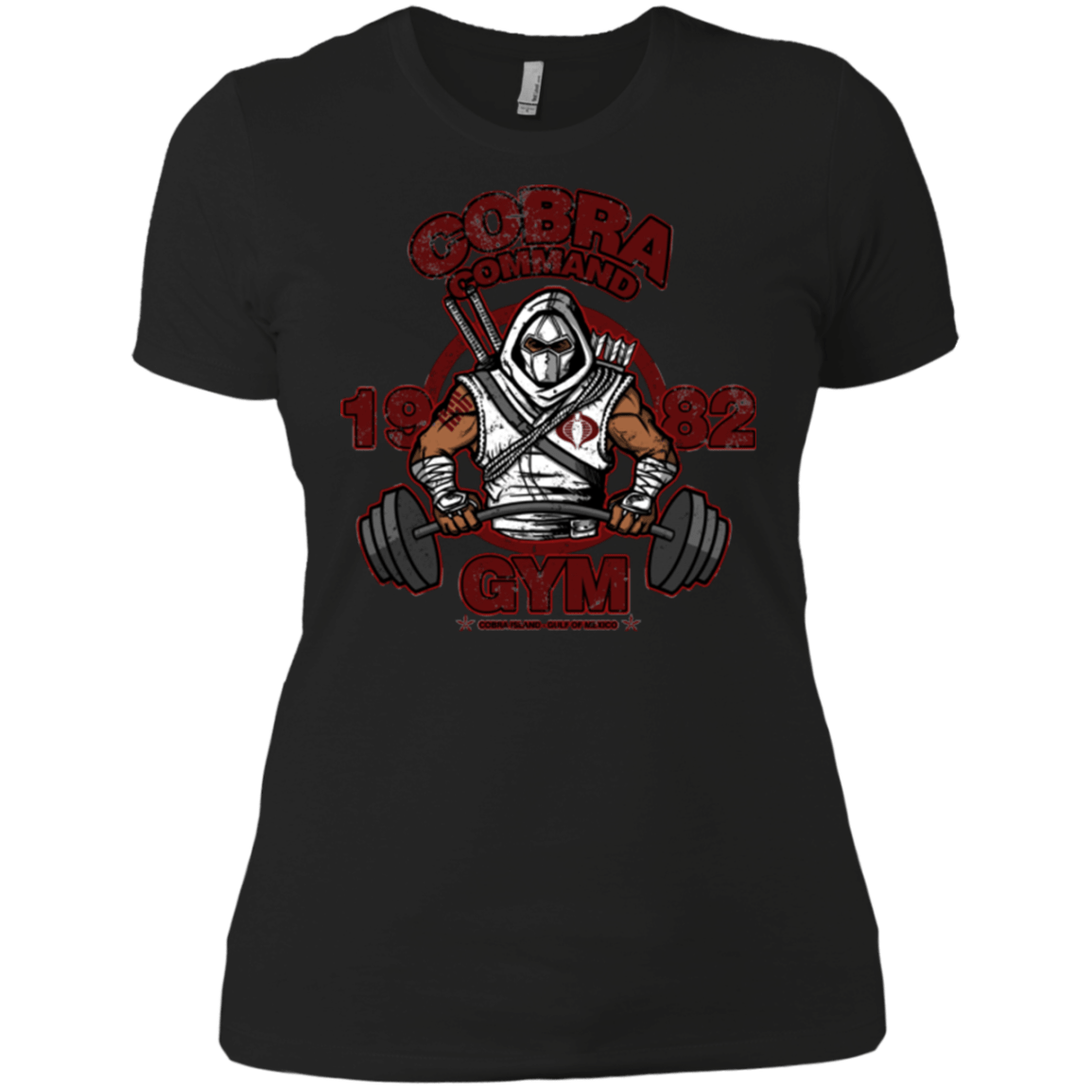 T-Shirts Black / X-Small Cobra Command Gym Women's Premium T-Shirt