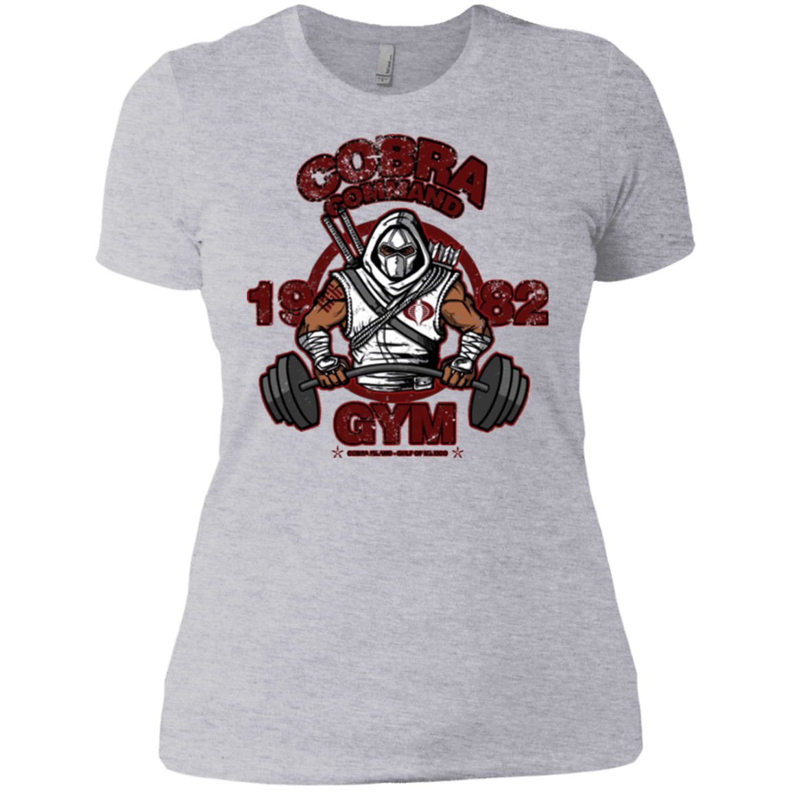 T-Shirts Heather Grey / X-Small Cobra Command Gym Women's Premium T-Shirt