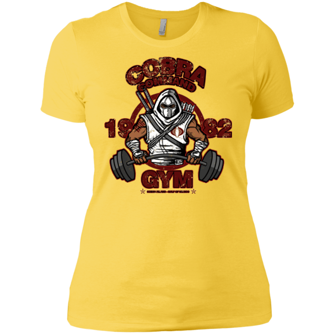 T-Shirts Vibrant Yellow / X-Small Cobra Command Gym Women's Premium T-Shirt