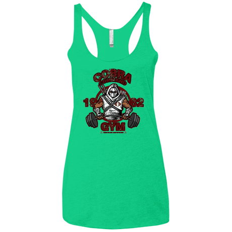 T-Shirts Envy / X-Small Cobra Command Gym Women's Triblend Racerback Tank