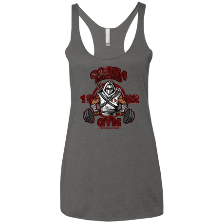 T-Shirts Premium Heather / X-Small Cobra Command Gym Women's Triblend Racerback Tank