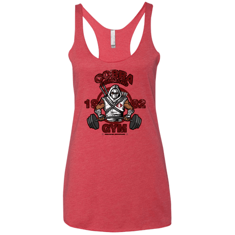 T-Shirts Vintage Red / X-Small Cobra Command Gym Women's Triblend Racerback Tank
