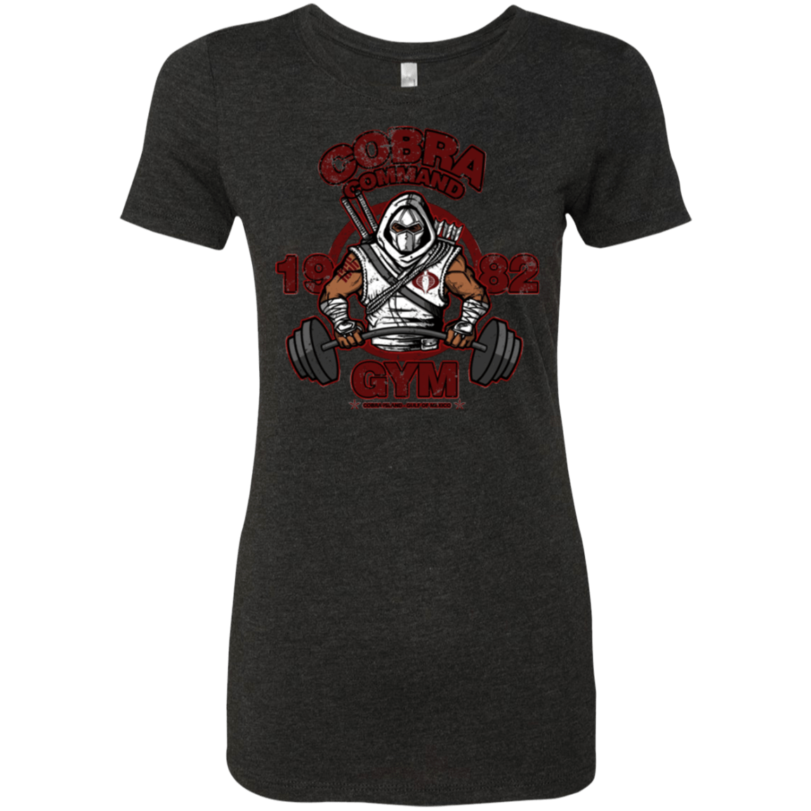 T-Shirts Vintage Black / Small Cobra Command Gym Women's Triblend T-Shirt