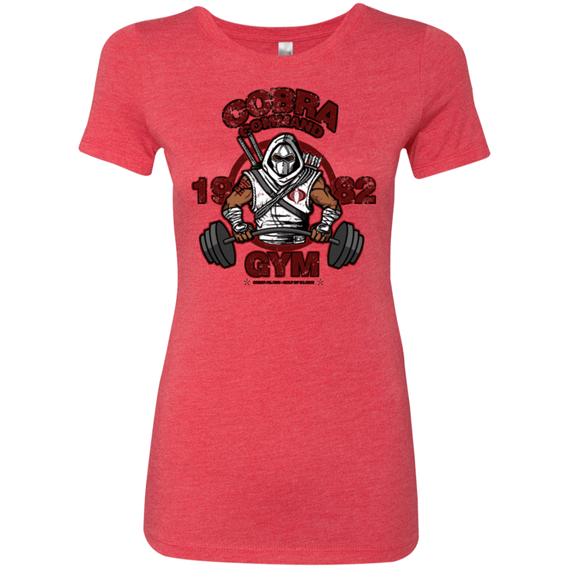 T-Shirts Vintage Red / Small Cobra Command Gym Women's Triblend T-Shirt