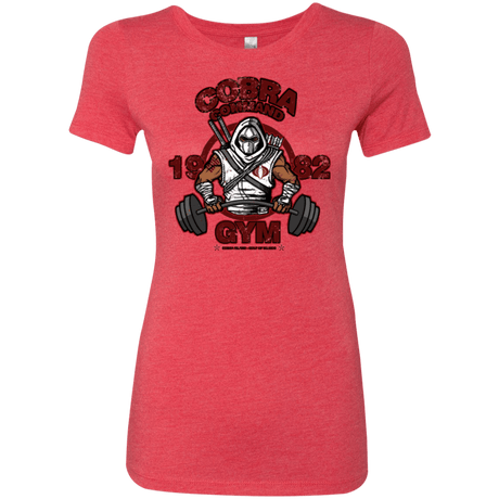 T-Shirts Vintage Red / Small Cobra Command Gym Women's Triblend T-Shirt