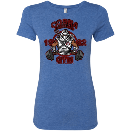 T-Shirts Vintage Royal / Small Cobra Command Gym Women's Triblend T-Shirt