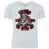 T-Shirts Heather White / YXS Cobra Command Gym Youth Triblend T-Shirt