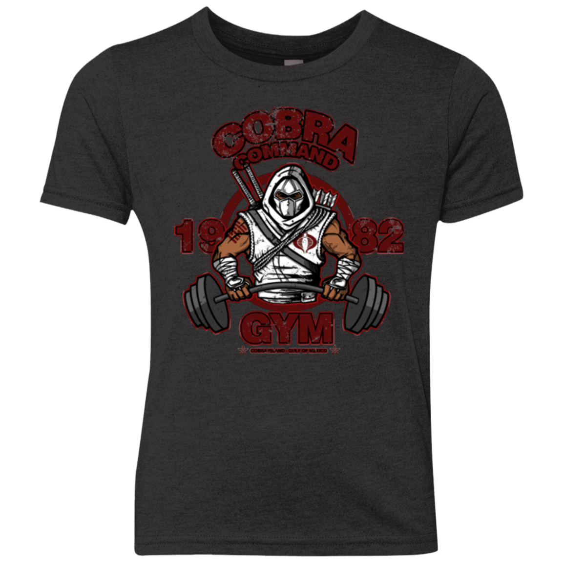 T-Shirts Vintage Black / YXS Cobra Command Gym Youth Triblend T-Shirt