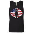 T-Shirts Black / Small COBRA FLAG Men's Premium Tank Top