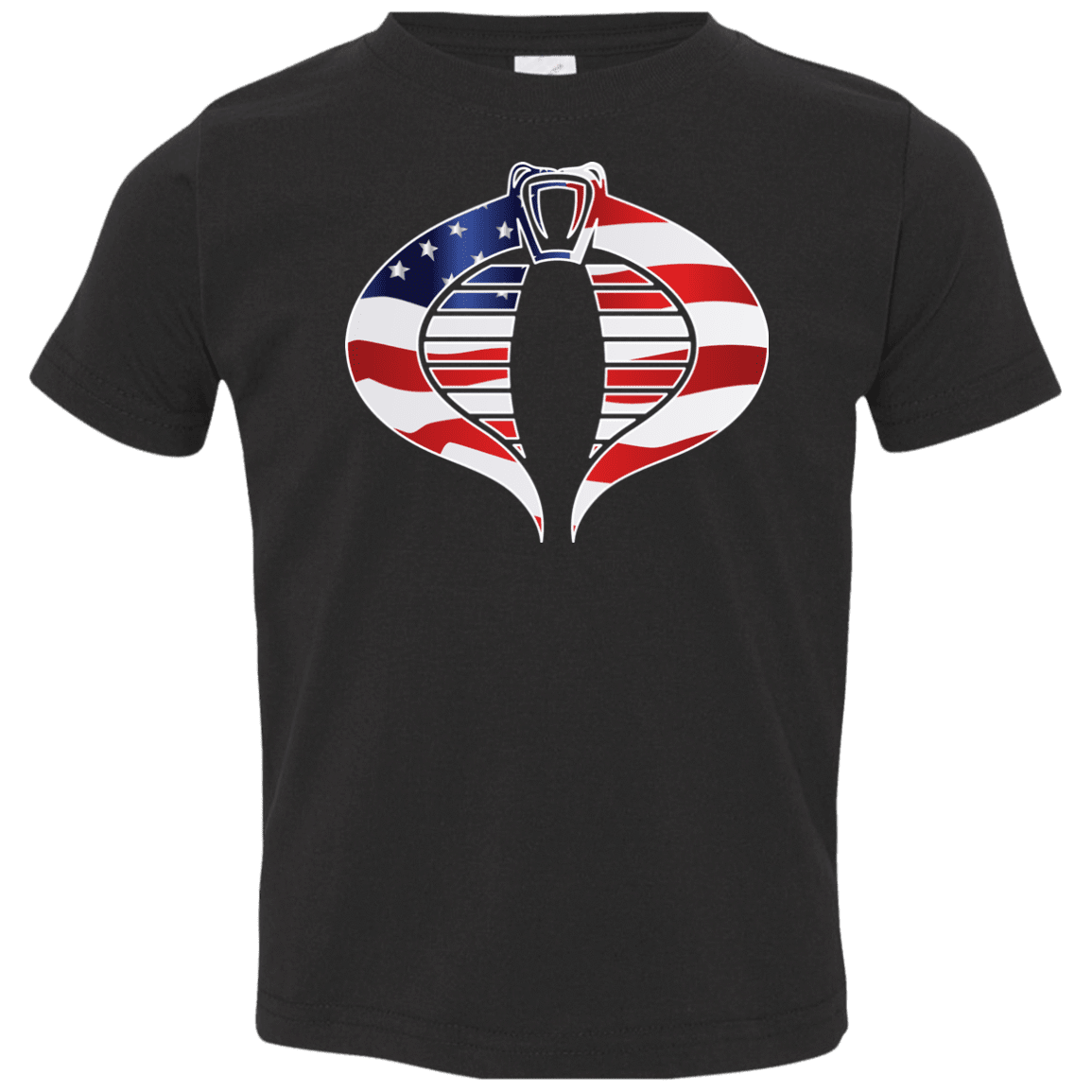 T-Shirts Black / 2T COBRA FLAG Toddler Premium T-Shirt