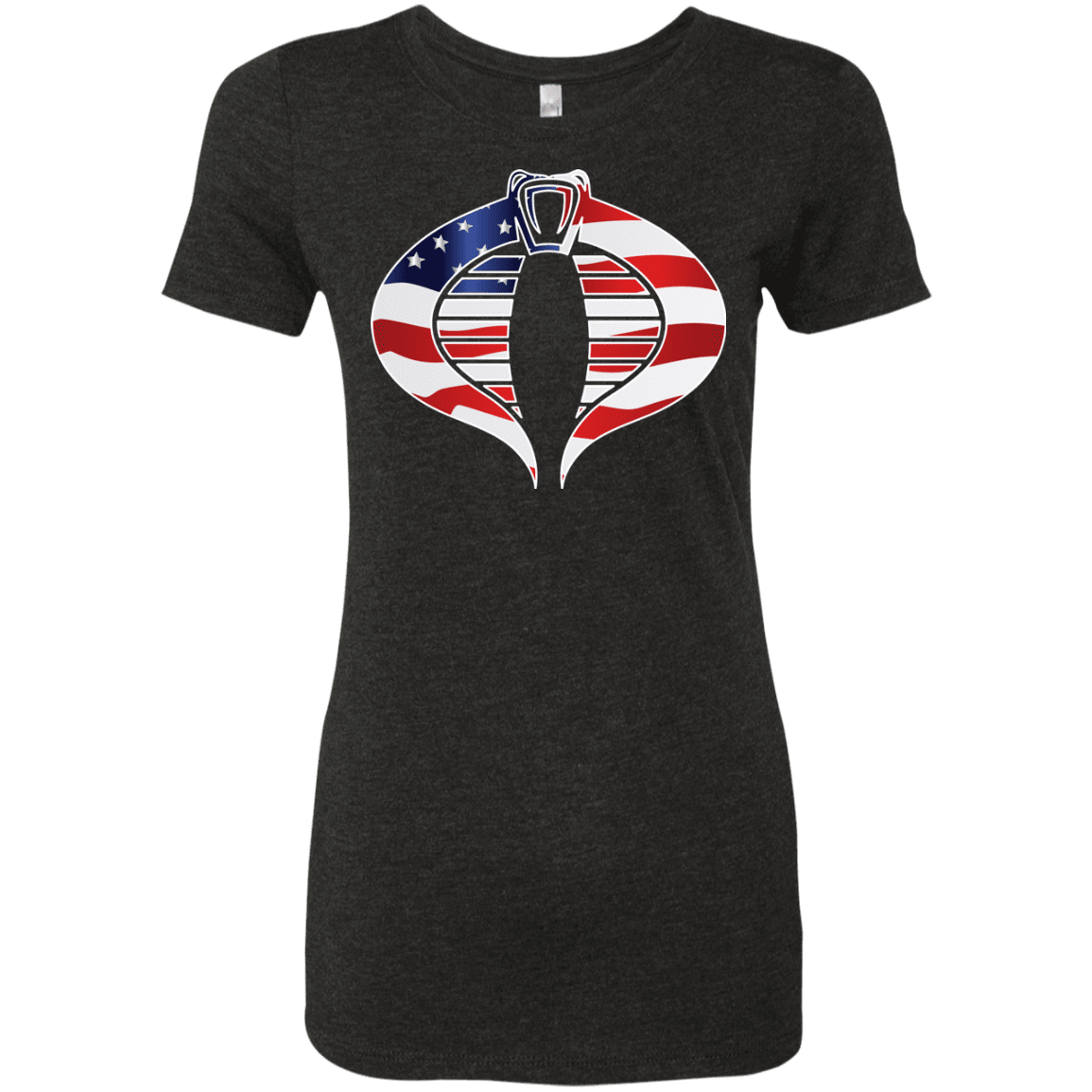 T-Shirts Vintage Black / Small COBRA FLAG Women's Triblend T-Shirt