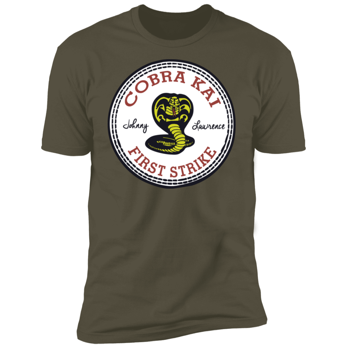 T-Shirts Military Green / S Cobra Kai All Star Men's Premium T-Shirt